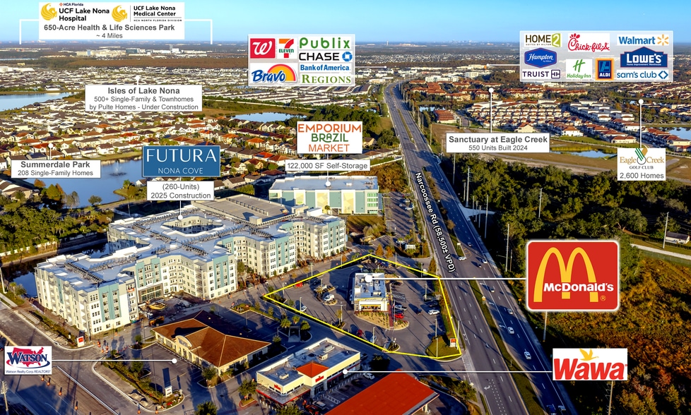 14902 Narcoossee Rd, Orlando, FL for sale - Aerial - Image 2 of 13