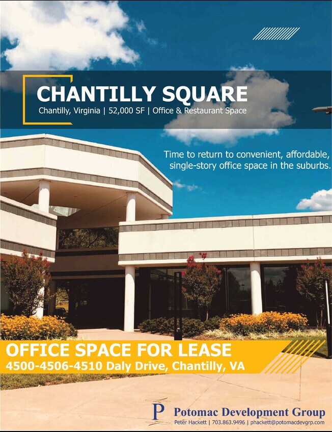 4506 Daly Dr, Chantilly, VA for lease Primary Photo- Image 1 of 4