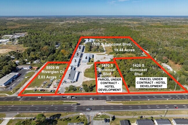 Plus de détails pour 1520 S Suncoast Blvd, Homosassa, FL - Industriel à louer