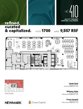 410 17th St, Denver, CO for lease Floor Plan- Image 1 of 1