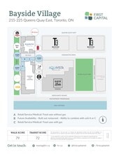 215 Queens Quay E, Toronto, ON for lease Site Plan- Image 1 of 1