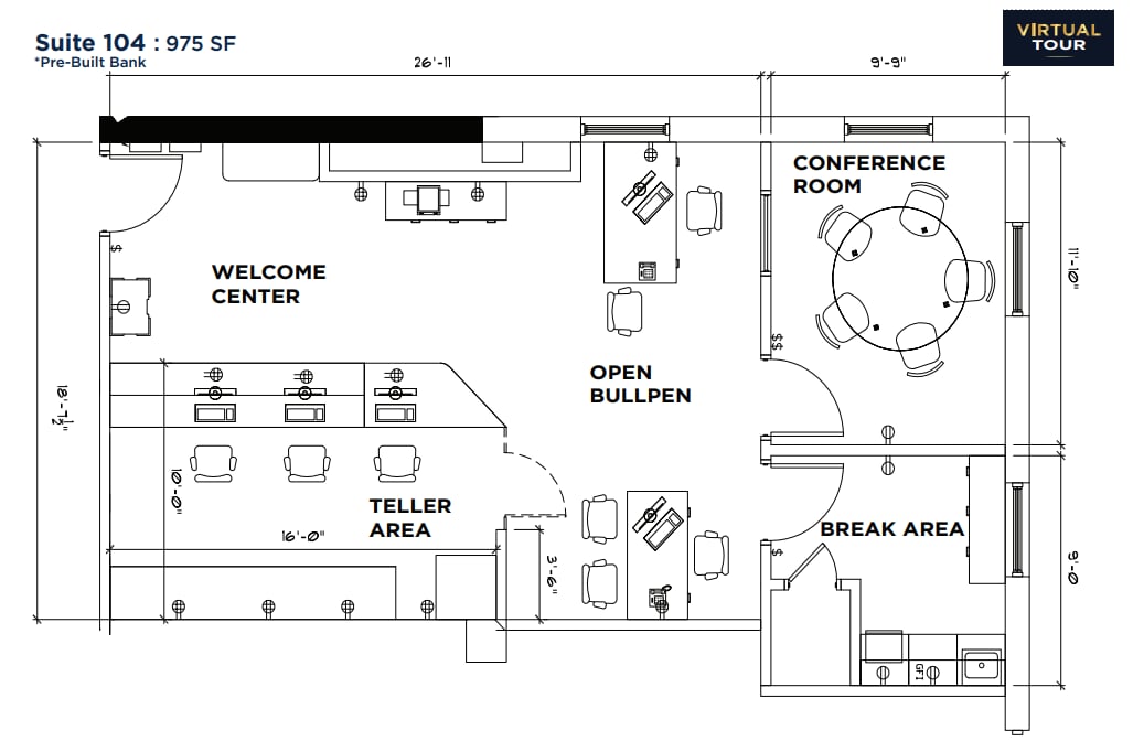 285 Middle Country Rd, Smithtown, NY à louer Plan d’étage- Image 1 de 1