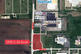 More details for 2925 Illinois Route 26 S, Freeport, IL - Land for Lease