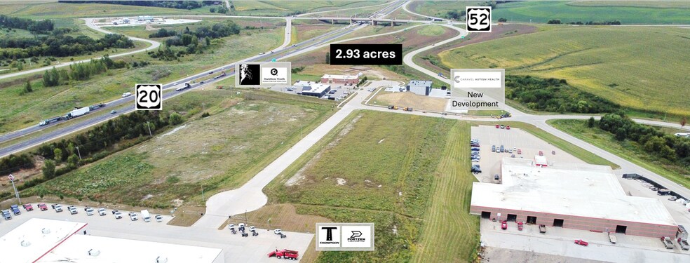 6501 Boulder Brook Court, Dubuque, IA for sale - Aerial - Image 2 of 6