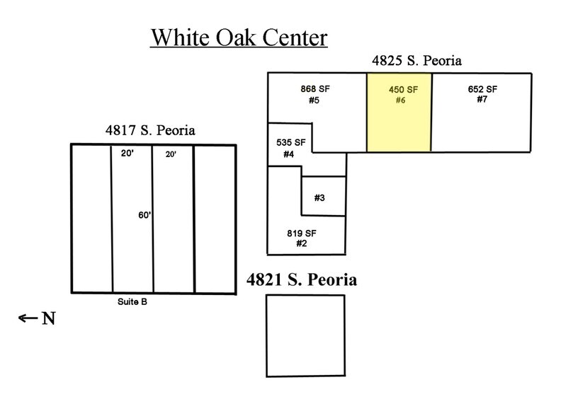 4821-4825 S Peoria Ave, Tulsa, OK à louer - Photo du bâtiment - Image 3 de 7