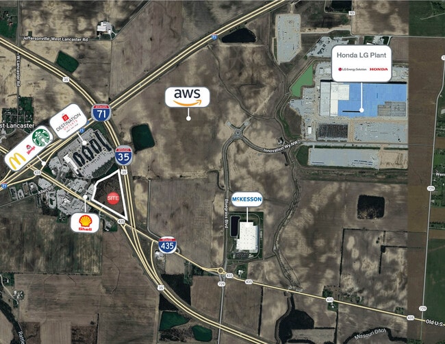 More details for 0 Old US Hwy 35, Jeffersonville, OH - Land for Sale