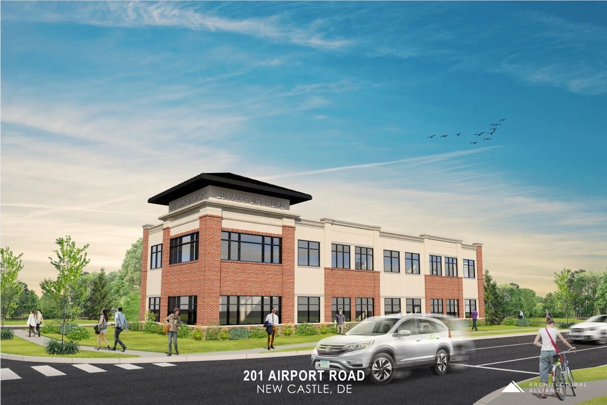 201-203 Airport Rd, New Castle, DE à louer Photo du bâtiment- Image 1 de 2