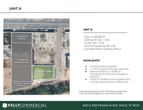 3022 Franklin Ave, Waco, TX for lease Floor Plan- Image 1 of 1
