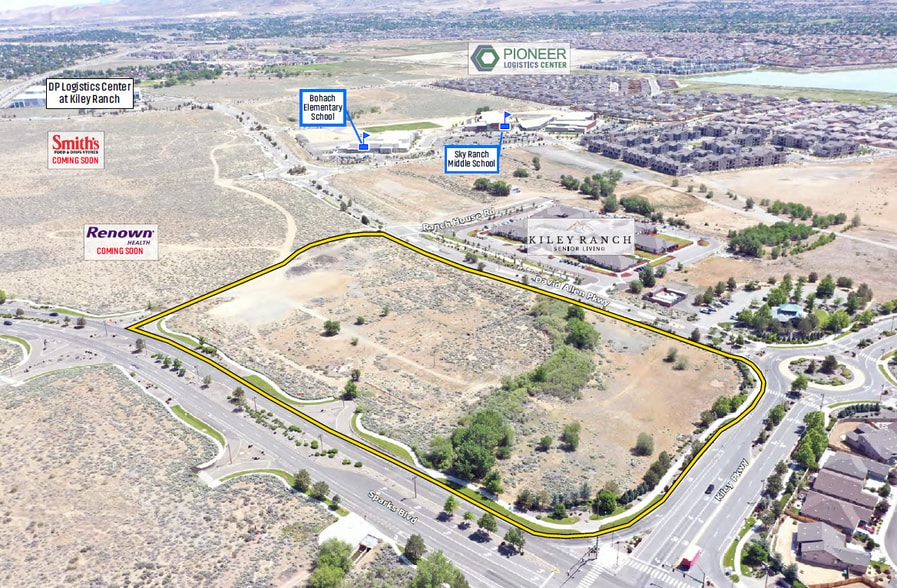 0 DAVID ALLEN PKWY, Sparks, NV for sale - Aerial - Image 3 of 4