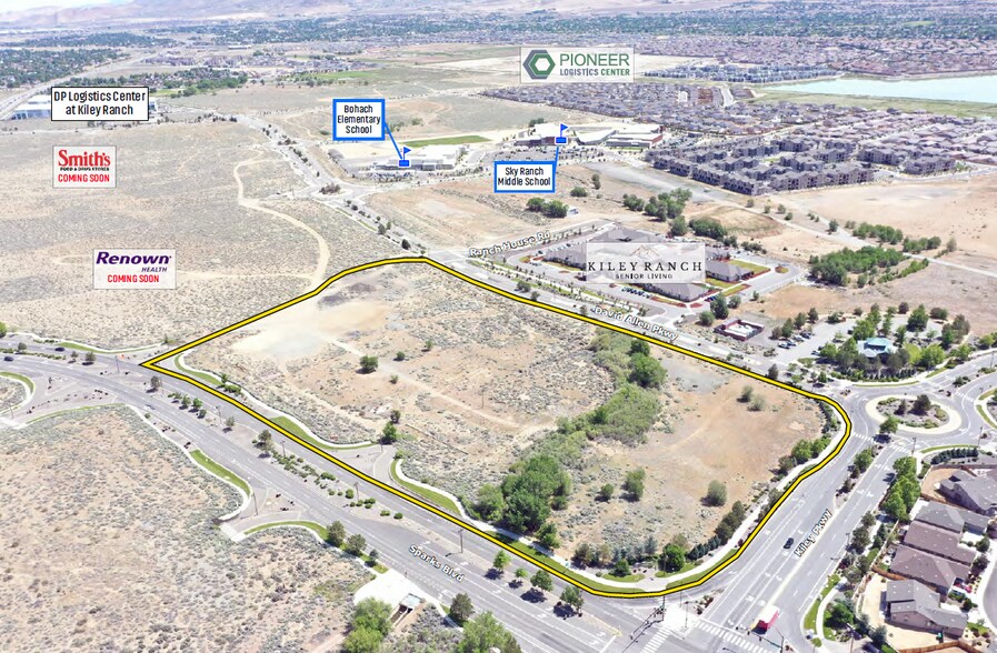 0 DAVID ALLEN PKWY, Sparks, NV à vendre - Aérien - Image 3 de 4