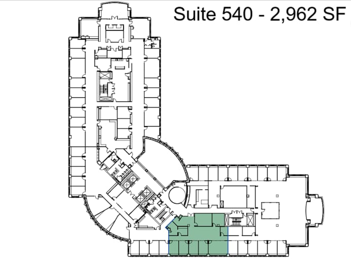1751 Lake Cook Rd, Deerfield, IL for lease Floor Plan- Image 1 of 14