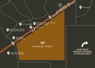 More details for Highway 160 Land (4 way lighted intersections), Pagosa Springs, CO - Land for Sale