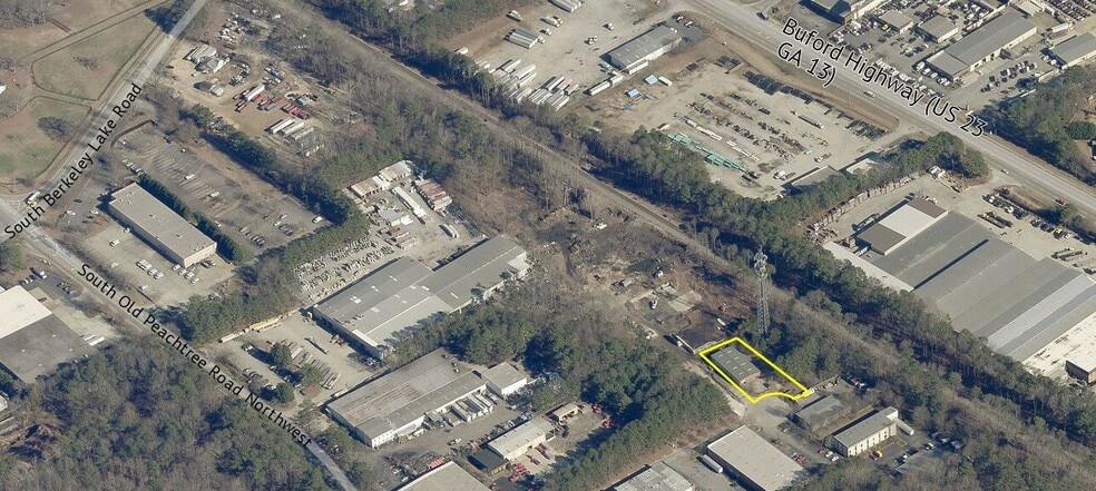4708 S Old Peachtree Rd, Norcross, GA à louer - Aérien - Image 3 de 7