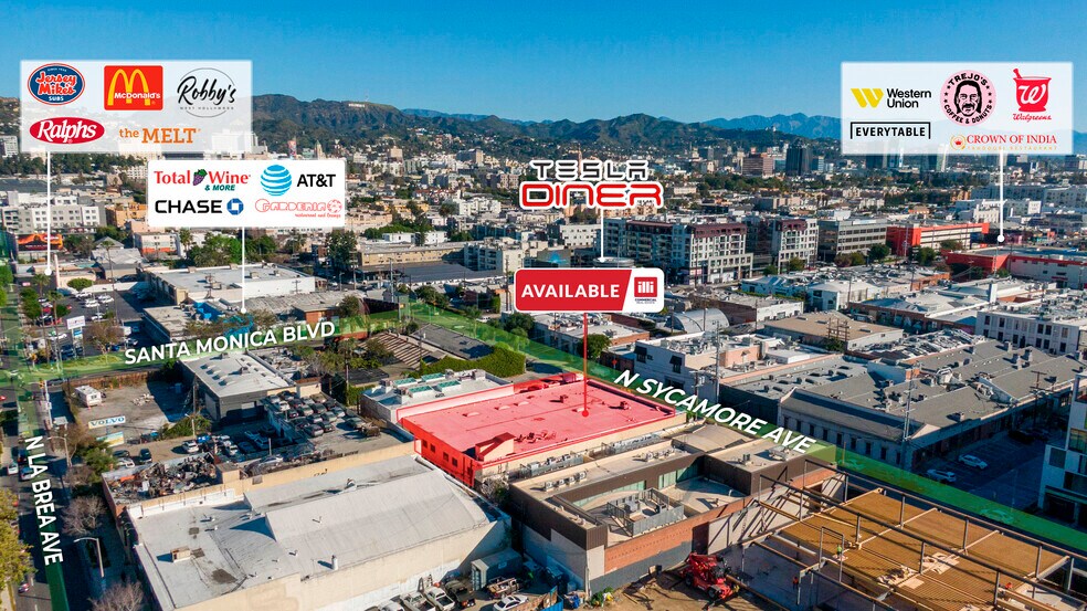 1033 N Sycamore Ave, Los Angeles, CA à louer - Photo du bâtiment - Image 2 de 12