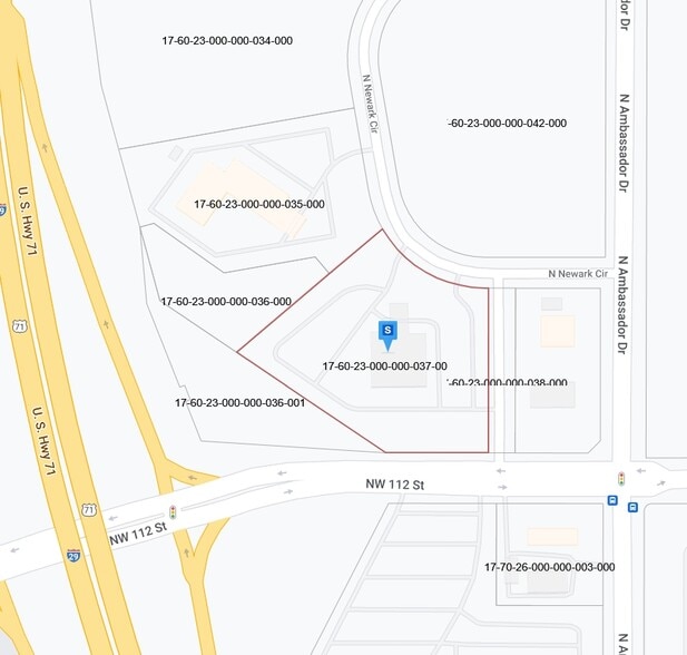 8800 NW 112th St, Kansas City, MO for sale - Plat Map - Image 2 of 2