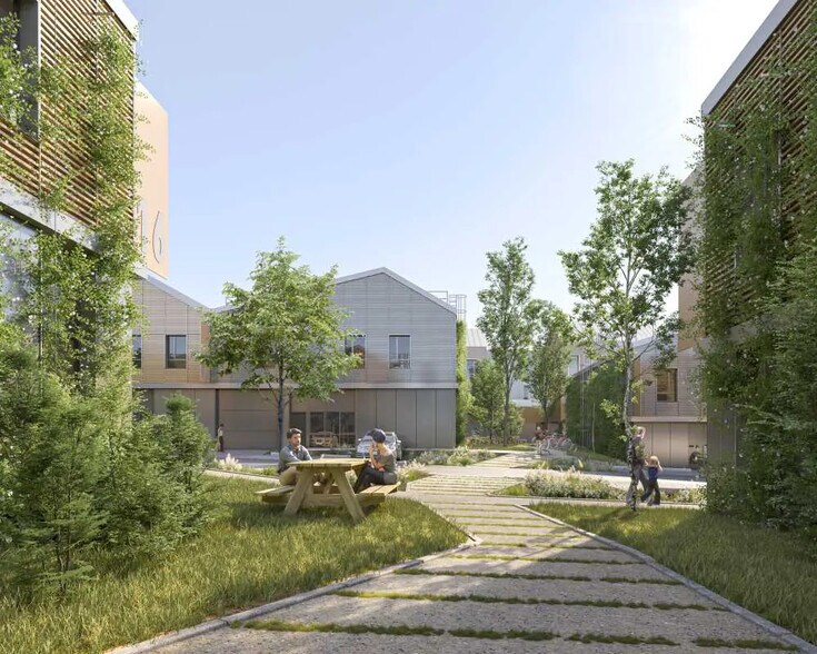 Local d'activités dans Groslay à vendre - Photo du bâtiment - Image 3 de 4