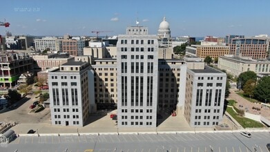 1 W Wilson St, Madison, WI - AERIAL  map view - Image1