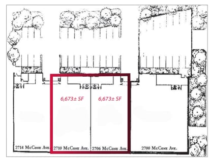 2700-2714 McCone Ave, Hayward, CA à louer Plan d’étage- Image 1 de 1