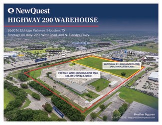Plus de détails pour 8660 N Eldridge Pky, Houston, TX - Industriel à vendre