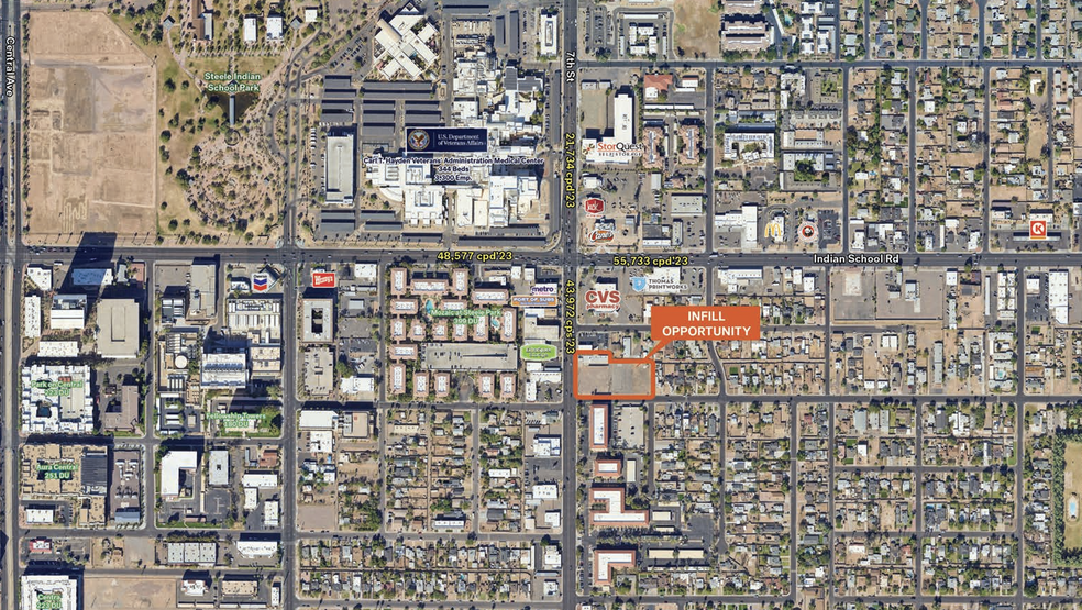 SSEC Indian School & 7th St rd, Phoenix, AZ for lease - Building Photo - Image 1 of 4