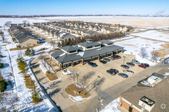 4444-4456 NW 128th St, Urbandale, IA - AERIAL  map view