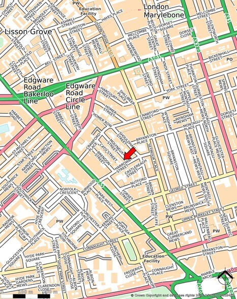 23 Molyneux St, Londres à louer - Photo du bâtiment - Image 1 de 5