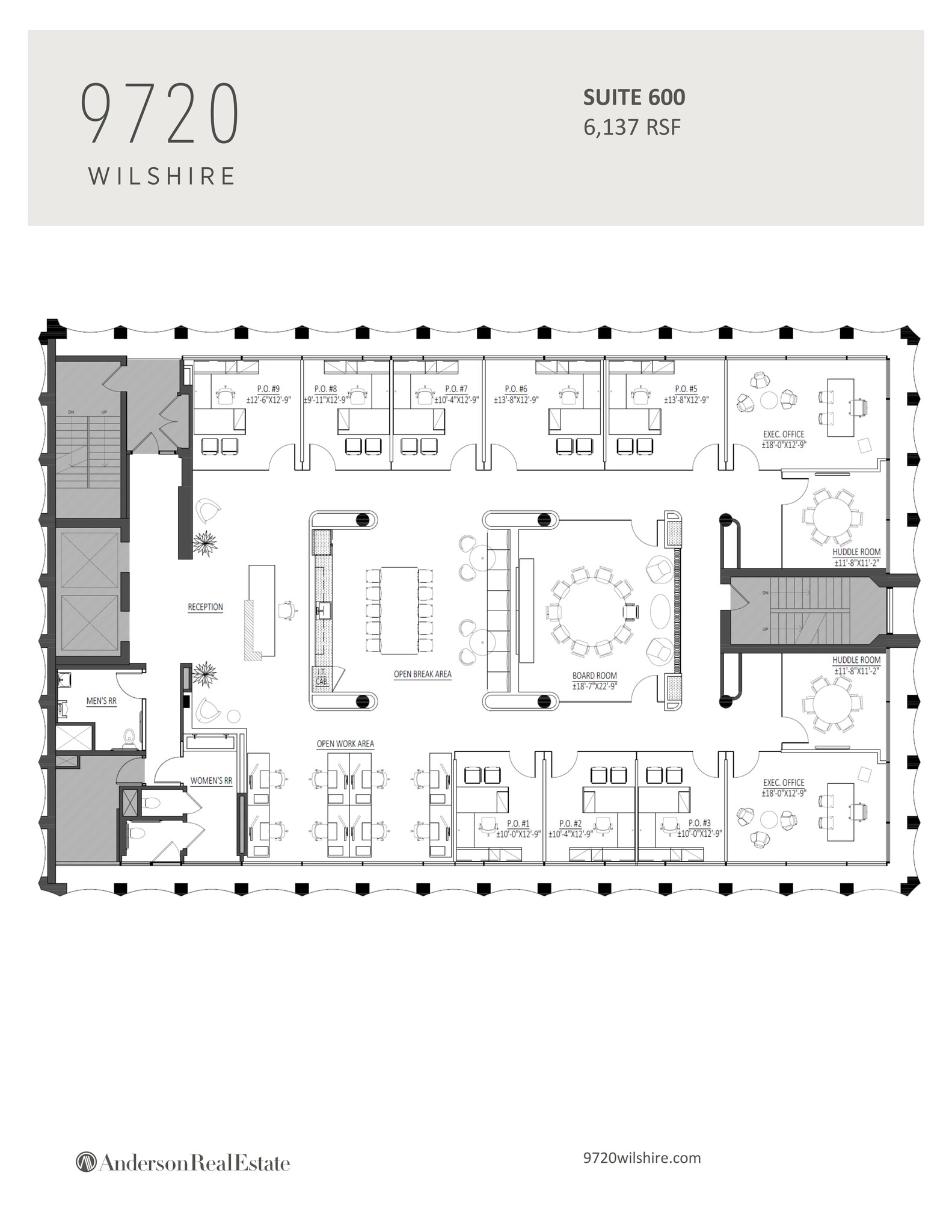 9720 Wilshire Blvd, Beverly Hills, CA à louer Plan de site- Image 1 de 1