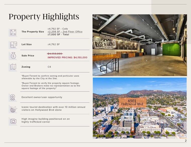 6501 Hollywood Blvd, Hollywood, CA à vendre - Photo du bâtiment - Image 3 de 28