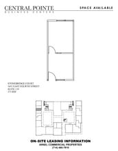 1651 E 4th St, Santa Ana, CA for lease Floor Plan- Image 1 of 1