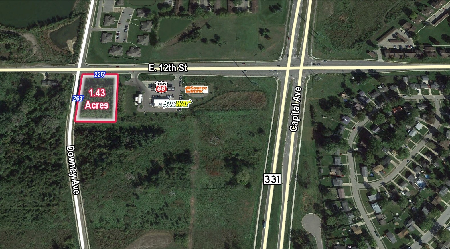 12th St & Capital Ave, Mishawaka, IN for sale Primary Photo- Image 1 of 2