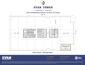 8101 Windrose Ave, Plano, TX for lease Floor Plan- Image 1 of 1