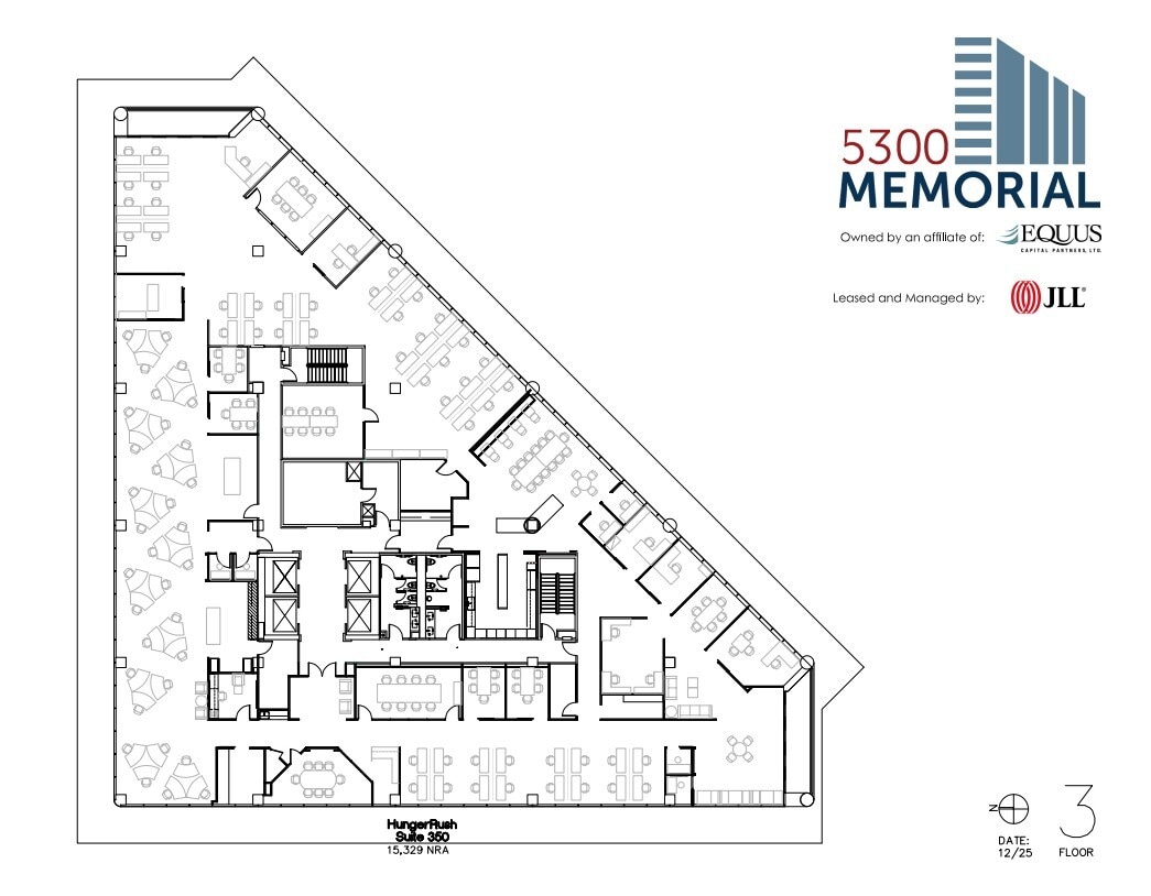 5300 Memorial Dr, Houston, TX à louer Plan d’étage- Image 1 de 1