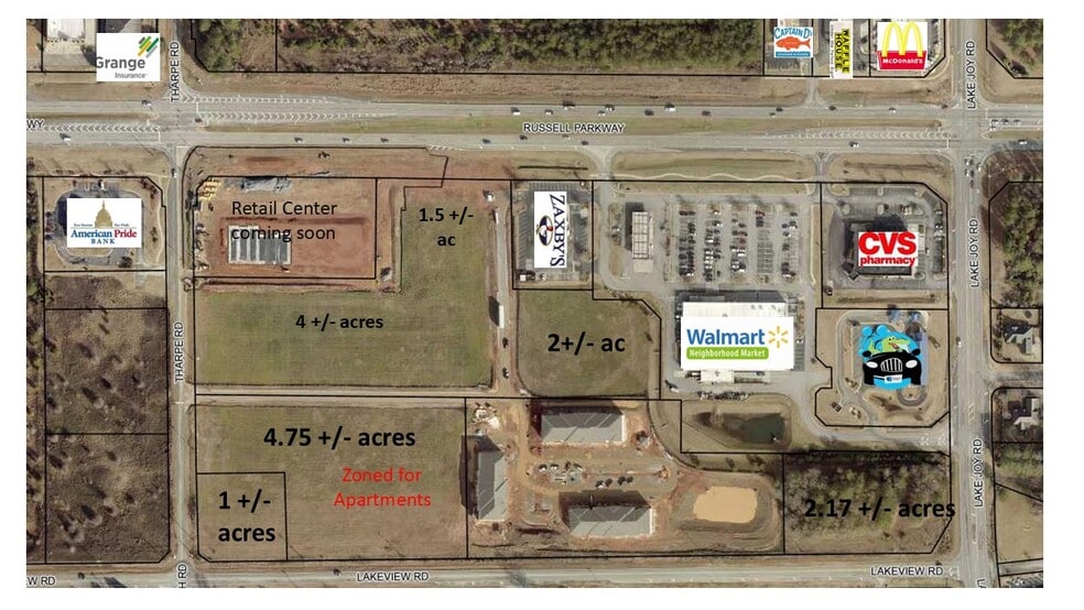 3001 Russell Pky, Warner Robins, GA for sale - Building Photo - Image 1 of 2