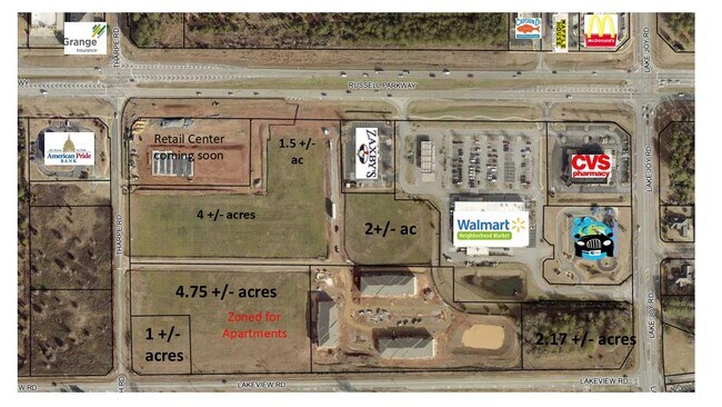 Plus de détails pour 3001 Russell Pky, Warner Robins, GA - Terrain à vendre