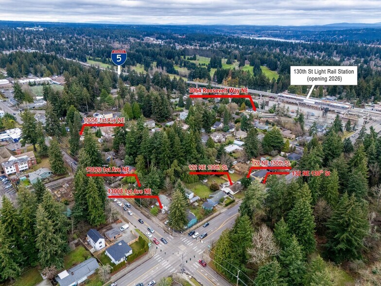 130th St Light Rail Station Land Assemblage, Seattle, WA à vendre - Photo du bâtiment - Image 2 de 8