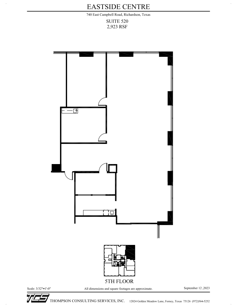 740 E Campbell Rd, Richardson, TX for lease Floor Plan- Image 1 of 1