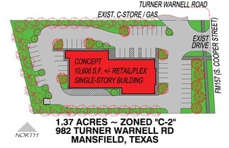 More details for 982 Turner Warnell Rd, Mansfield, TX - Land for Sale