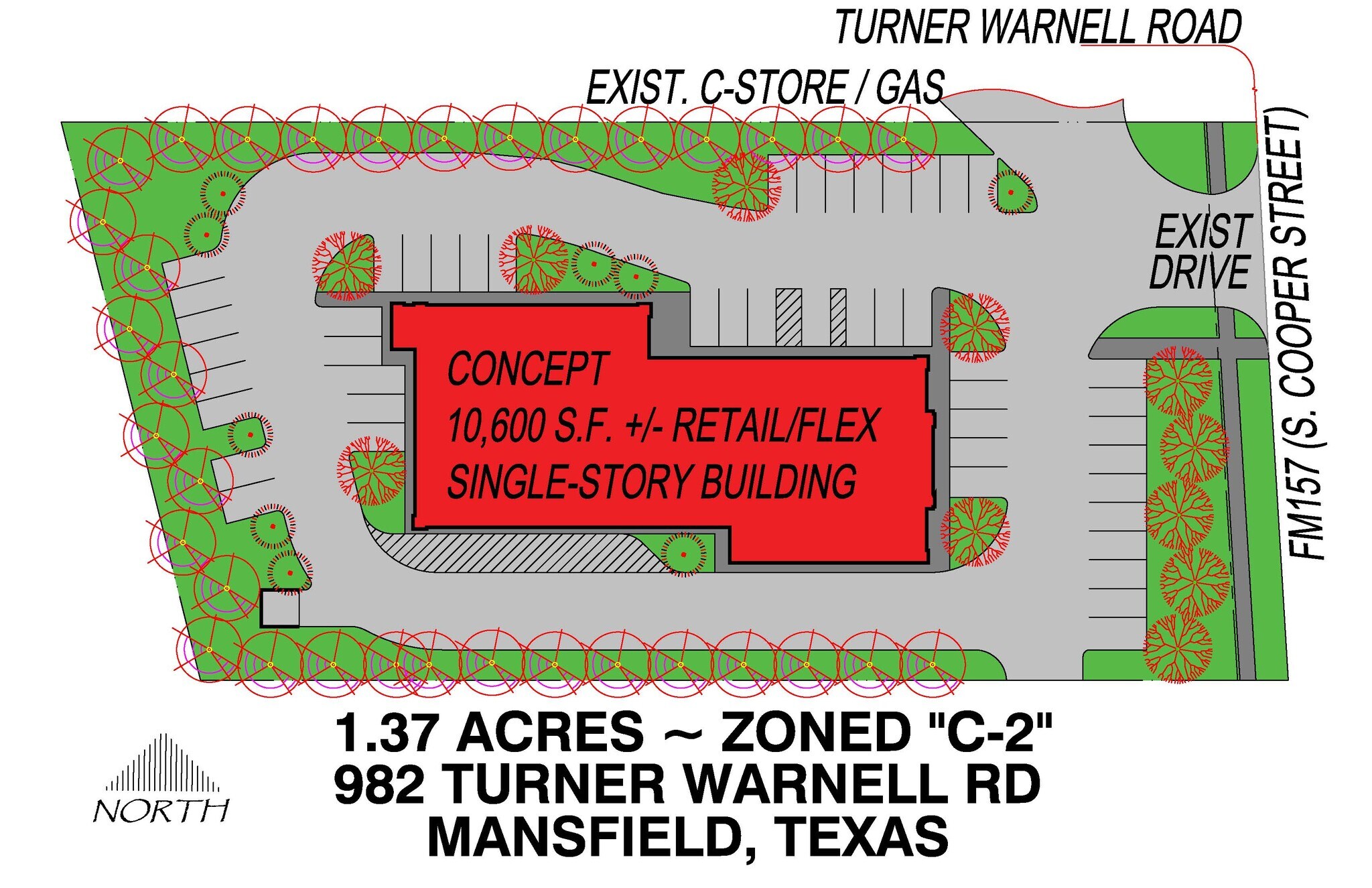 982 Turner Warnell Rd, Mansfield, TX à vendre Photo du bâtiment- Image 1 de 11