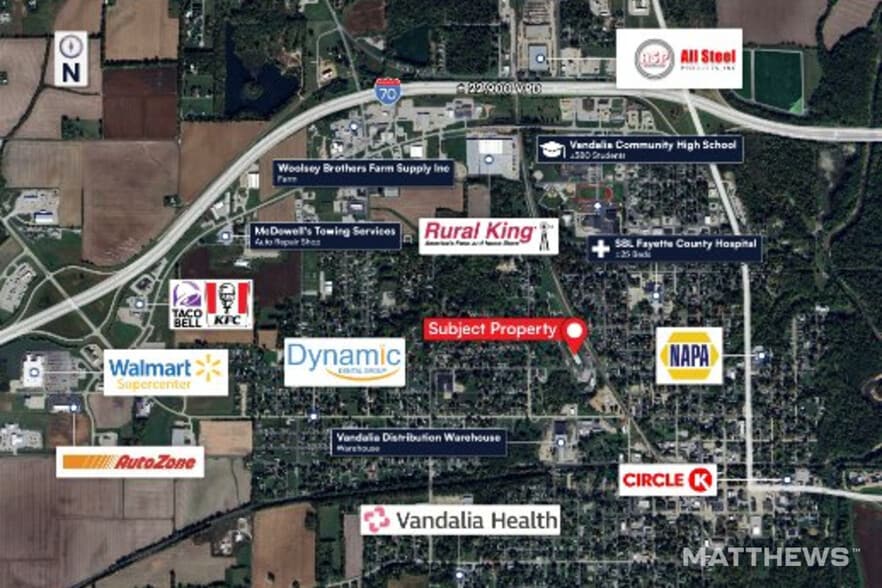 1015 W Jefferson St, Vandalia, IL for sale - Building Photo - Image 2 of 2