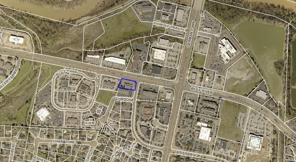 7751 Wolf River Blvd, Germantown, TN à louer - Plan cadastral - Image 3 de 4