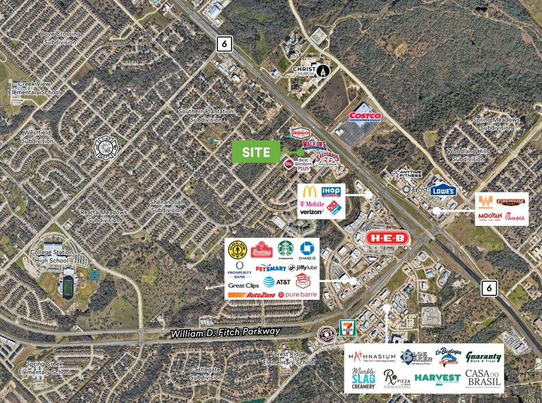 South Highway 6 Frontage Road, College Station, TX for lease - Building Photo - Image 2 of 4