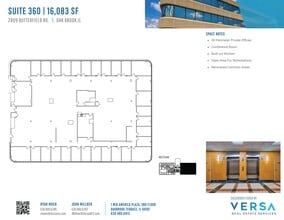 2707 Butterfield Rd, Oak Brook, IL for lease Floor Plan- Image 1 of 1