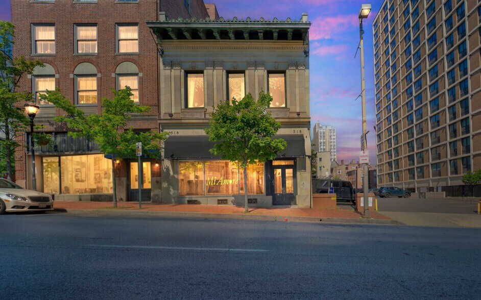 518 N Charles St, Baltimore, MD à vendre - Photo du bâtiment - Image 1 de 53