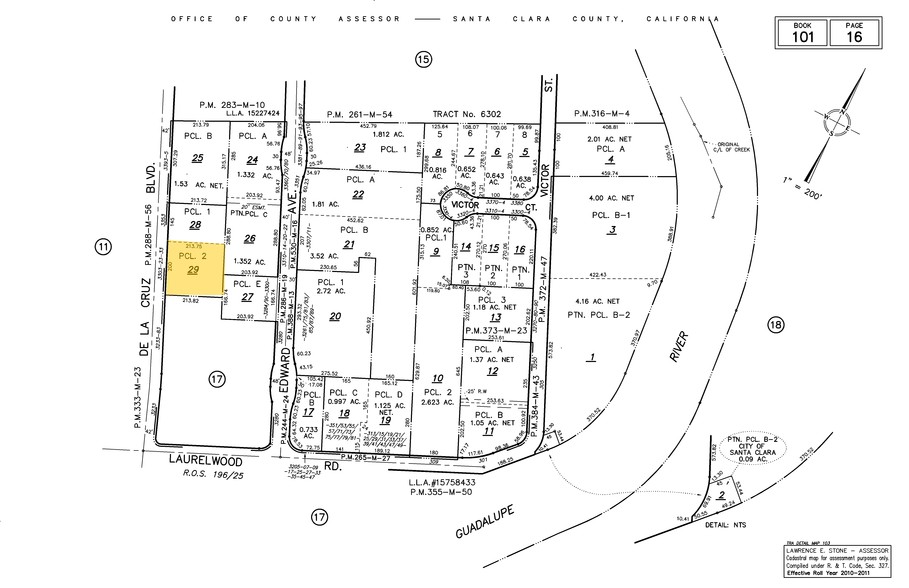 3303-3333 De La Cruz Blvd, Santa Clara, CA à louer - Plan cadastral - Image 3 de 4