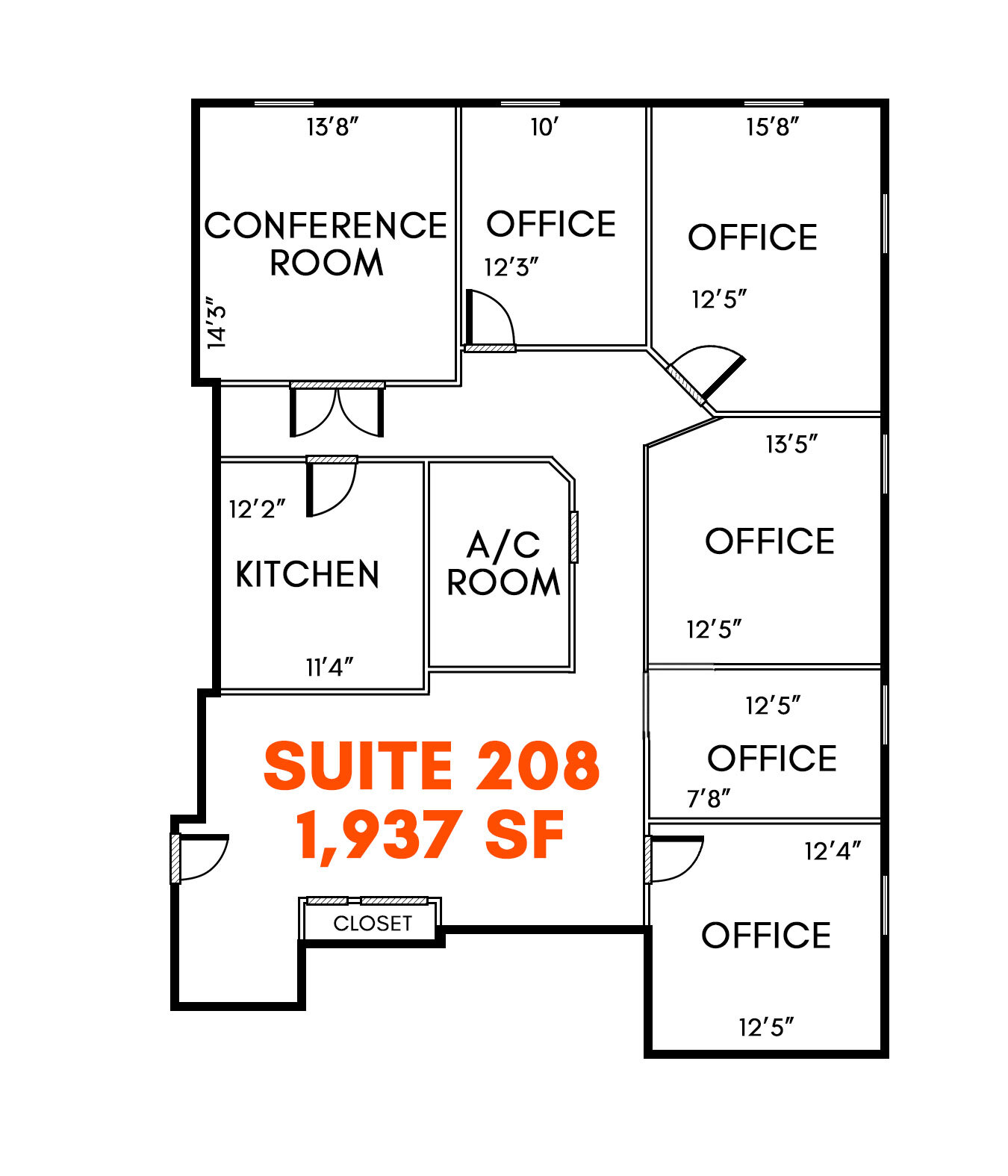 7251 W Palmetto Park Rd, Boca Raton, FL for lease Floor Plan- Image 1 of 1