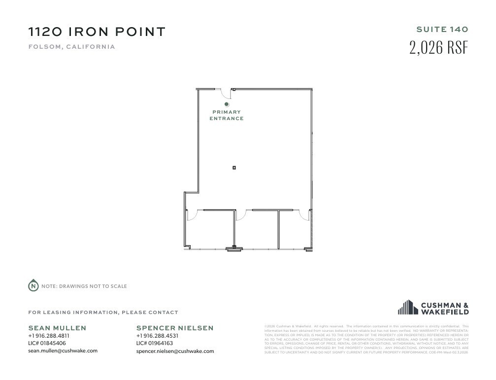 1130 Iron Point Rd, Folsom, CA for lease Floor Plan- Image 1 of 1