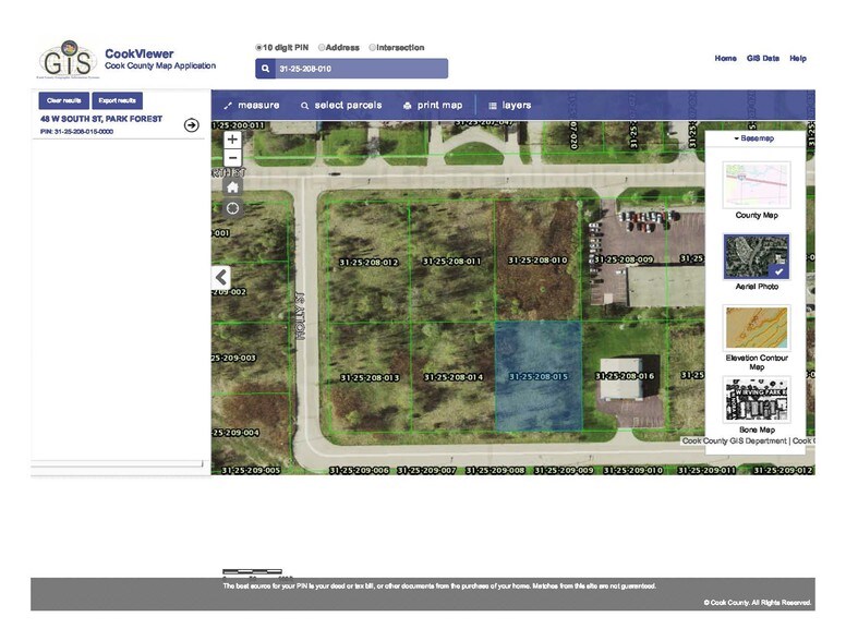 Holly St, Park Forest, IL à vendre - Aérien - Image 1 de 2