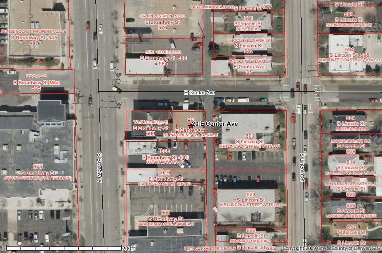 20 E Center Ave, Denver, CO for lease - Aerial - Image 2 of 9