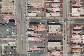 20 E Center Ave, Denver, CO - AERIAL  map view