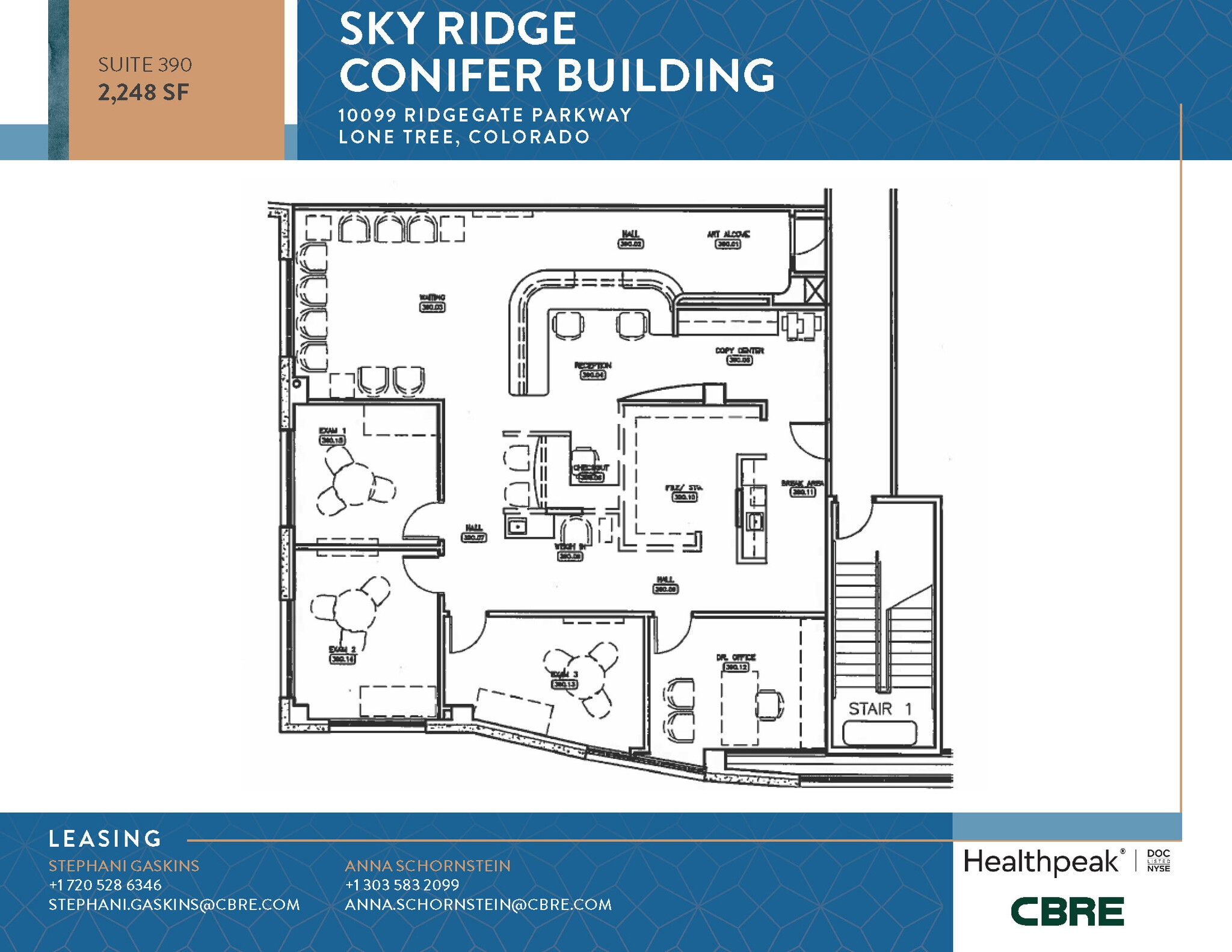 10535 Park Meadows Blvd, Lone Tree, CO for lease Floor Plan- Image 1 of 1